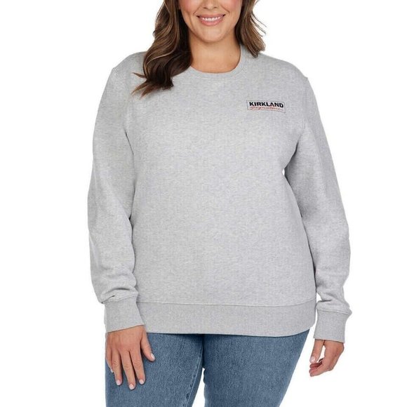 Kirkland Signature Unisex Branded Logo Crewneck Pullover NWT - Picture 4 of 5